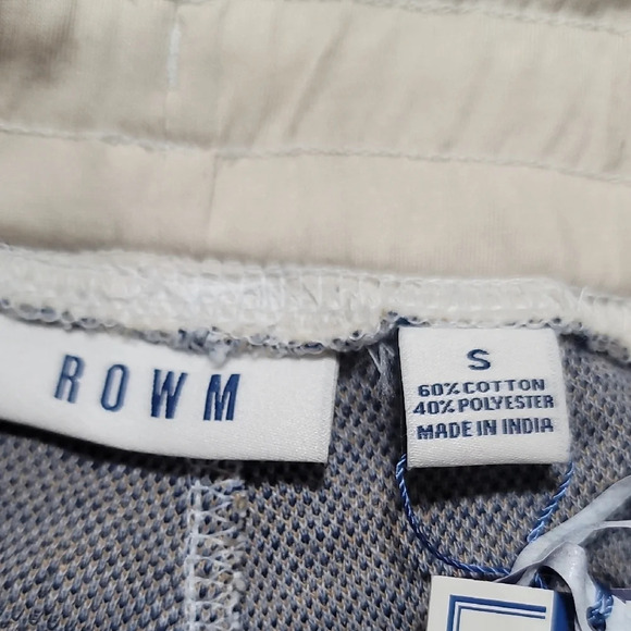 Rowm Stylish Men's Patterned Shorts in Gray and Tan - Picture 4 of 10